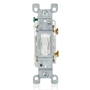 L1461-2W WHITE ILLUMINATED SP TOGGLE SW