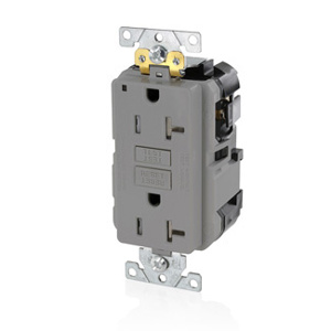MGFT2-GY LEVLOK TR GFCI 20A 125V