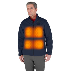 Milwaukee M12™ TOUGHSHELL™ Heated Jacket Kits Large Blue