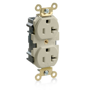 M5362-I DPLXRCPT 5-20R 20A IVY 125V 2P3W