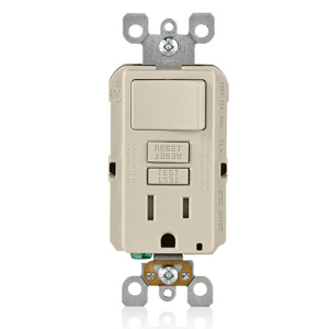 Leviton SmartlockPro® GFSW1 Series Combination Devices 15 A