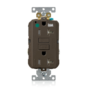 GFWT2-HG 20A WR TR HG SLIM GFCI BRN