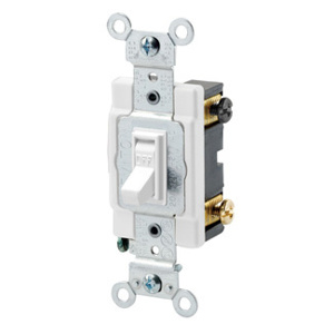54502-2W DP 15A 277V WHT AC SW