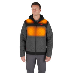 Milwaukee M12™ AXIS™ HEXON™ Heated Jacket Kits 3XL Gray