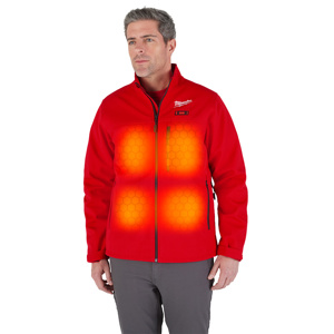 Milwaukee M12™ TOUGHSHELL™ Heated Jacket Kits Large Red