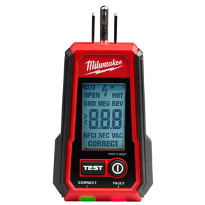Milwaukee GFCI Receptable Testers