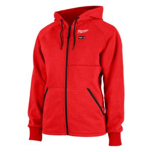 Milwaukee M12™ Full Zip Heated Hoodie Kits XS Red