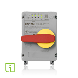 LEV LDS30AXS 30AMP NON-FUSE NON-METALLIC