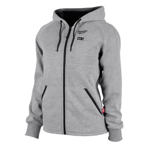 Milwaukee M12™ Full Zip Heated Hoodie Kits XS Gray