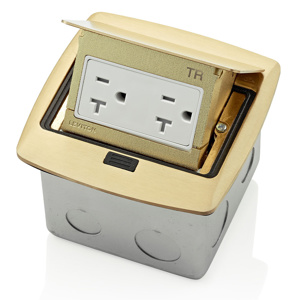 PFTR2-BR TR FLRBOX 20A 125V 5-20R-BR