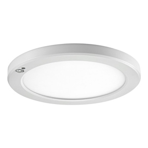 Leviton Surface Mount LED Downlights 120 V 18 W 8 in 3000/4000/5000K White Non-dimmable 1440 lm