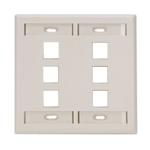 Leviton Standard Multimedia Faceplates