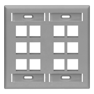 Leviton Standard Multimedia Faceplates