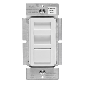 Leviton Decora® IllumaTech™ IP710 Series Dimmers Slide with Preset 10 A Fluorescent