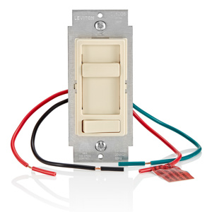 Leviton Slide Fan Speed Controls Almond
