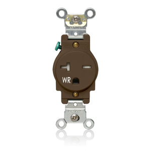 W5461-T00 20A 250V TR/WR SGL REC