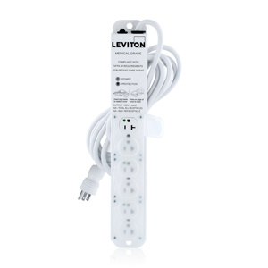 Leviton Medical Grade Surge Protection Power Strips