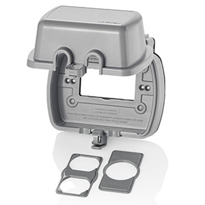 Leviton Weatherproof While-in-Use Box Covers Gray