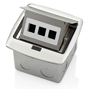 PFQP3-BN 3PORT QPORT FLRBOX 3PORT-BN