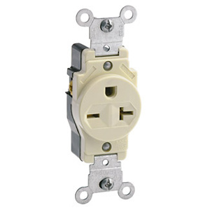 5823-I RCPT SGL 6-20R 250V 2P3W IVY