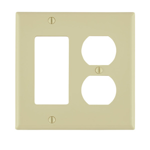 <em class="search-results-highlight">Leviton</em> Standard Decorator Duplex Wallplates 2 Gang Ivory Nylon Device