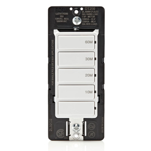 DT260-1LW TMRSW PSET DECO 15A 120V WHT