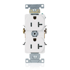 5342-W WHT DPLX RCPT-NEMA5-20R