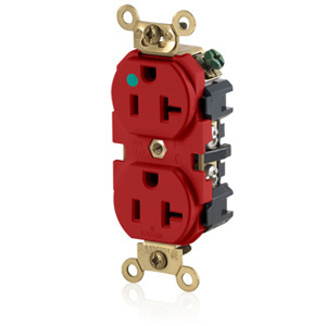 MRI83-R RCPT HG DPLX 5-20R 125V RED
