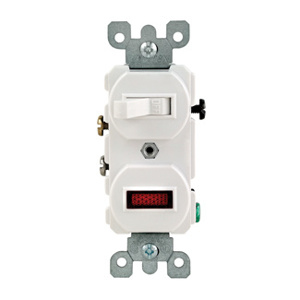 5246-I COMB-DV TGL/P-L 3WY 15A 120V IVY
