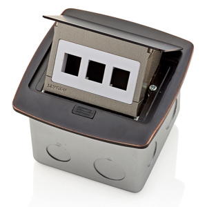 PFQP3-BZ 3PORT QPORT FLRBOX 3PORT-BZ