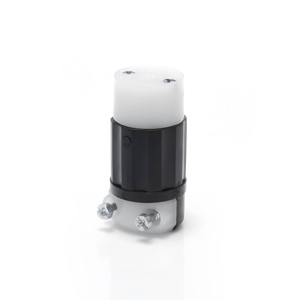 Leviton Black & White® Locking Connectors 15 A 125 V 2P2W