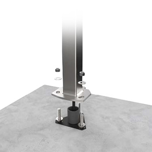Leviton Evr-Green Charging Station Concrete Mounting Kits