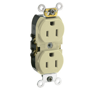 CR015-I DPLXRCPT 5-15R 15A IVY 125V 2P3W