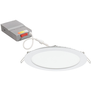 Lithonia WF8 Recessed LED Downlights 120 V 19 W 8 in 2700/3000/3500/4000/5000 K Matte White Dimmable 1640 lm