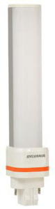 Sylvania PL Horizontal LED Lamps 5.5 W Bi-pin (GX23) 4100 K Non-dimmable 80 CRI 590 lm Sylvania PL Horizontal LED Lamps 5.5 W Bi-pin (GX23) 4100 K Non-dimmable 80 CRI 590 lm