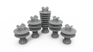Preformed Line Products Polymer Line Post Insulators ANSI 51-4F F Neck
