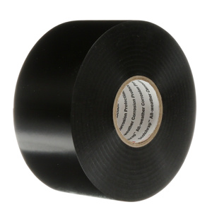 3M 50 Series Vinyl Corrosion Protection Tape 2 in x 100 ft 0.01 in Black