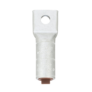 3M 40100 Series Long Barrel Compression Lugs 1/2 in 1 Hole Brown 350 kcmil
