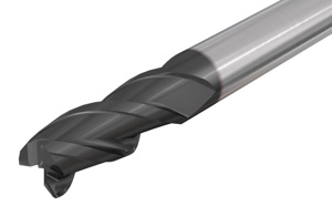 Iscard End Mills 3 mm 10 mm 3 Flute