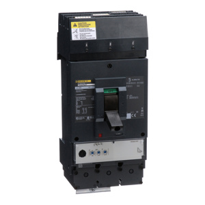 Square D LGA L Frame Molded Case Circuit Breakers 400-400 A 600 VAC 18 kAIC 3 Pole