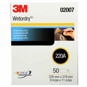 3M Wetordry™ Abrasive Sheets