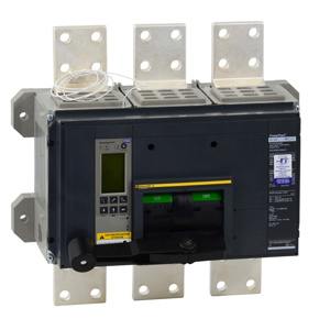 Square D PowerPacT™ RJF Molded Case Industrial Circuit Breakers 1600-1600 A 600 VAC 25 kAIC 3 Pole