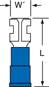 3M Female Insulated Disconnects