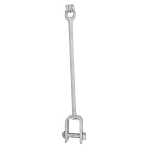 Hubbell Power Expanding / Cross Plate Anchor Twineye® Rod Extensions