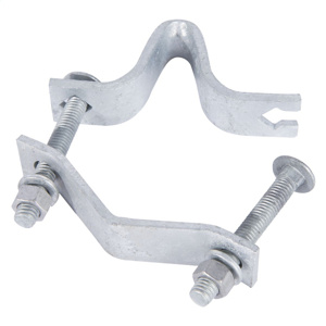 Used as an attachment point on a service mast for deadending.