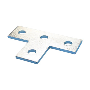 F250000EG TEE GUSSET PLT 4H STL