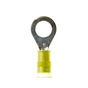 3M MNG Series Insulated Ring Terminals 12 - 10 AWG 5/16 in Yellow