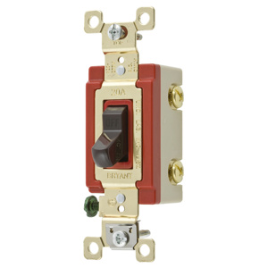 Hubbell Wiring SPST Toggle Light Switches