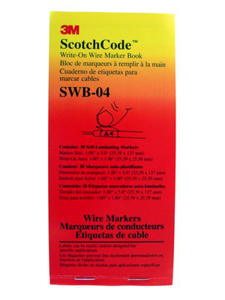 3M ScotchCode™ Wire Marker Books