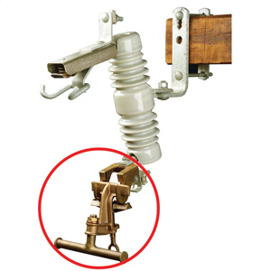 Hubbell Power T-stud Terminal Cutout Grounding Clamps